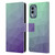 PLdesign Geometric Purple Green Ombre Leather Book Wallet Case Cover For Nokia X30