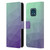 PLdesign Geometric Purple Green Ombre Leather Book Wallet Case Cover For Nokia XR20