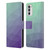 PLdesign Geometric Purple Green Ombre Leather Book Wallet Case Cover For Motorola Moto G52