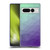 PLdesign Geometric Purple Green Ombre Soft Gel Case for Google Pixel 7 Pro