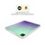 PLdesign Geometric Purple Green Ombre Soft Gel Case for Samsung Galaxy Tab S8 Plus