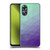 PLdesign Geometric Purple Green Ombre Soft Gel Case for OPPO A17