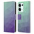 PLdesign Geometric Purple Green Ombre Leather Book Wallet Case Cover For OPPO Reno8 Pro