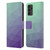 PLdesign Geometric Purple Green Ombre Leather Book Wallet Case Cover For Samsung Galaxy A13 (2022)