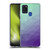 PLdesign Geometric Purple Green Ombre Soft Gel Case for Samsung Galaxy A21s (2020)