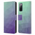 PLdesign Geometric Purple Green Ombre Leather Book Wallet Case Cover For Samsung Galaxy S20 FE / 5G