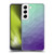 PLdesign Geometric Purple Green Ombre Soft Gel Case for Samsung Galaxy S22 5G