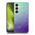 PLdesign Geometric Purple Green Ombre Soft Gel Case for Samsung Galaxy S24 5G
