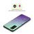 PLdesign Geometric Purple Green Ombre Soft Gel Case for Samsung Galaxy S24 Ultra 5G