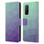 PLdesign Geometric Purple Green Ombre Leather Book Wallet Case Cover For Xiaomi Mi 10T 5G