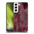 LebensArt Mineral Marble Red Soft Gel Case for Samsung Galaxy S22 5G