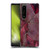 LebensArt Mineral Marble Red Soft Gel Case for Sony Xperia 1 III