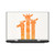 Cat Coquillette Animals Orange Ombre Giraffes Vinyl Sticker Skin Decal Cover for HP Pavilion 15.6" 15-dk0047TX
