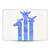 Cat Coquillette Animals Blue Ombre Giraffes Vinyl Sticker Skin Decal Cover for Apple MacBook Air 13.3" A1932/A2179