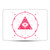 Cat Coquillette Evil Eye Pink Mandala Vinyl Sticker Skin Decal Cover for Apple MacBook Air 15" M2 2023 