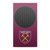 West Ham United FC 2023/24 Crest Kit Home Vinyl Sticker Skin Decal Cover for Microsoft Series S Console & Controller