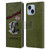 Busted Knuckle Garage Graphics Tire Leather Book Wallet Case Cover For Apple iPhone 14 Plus