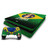 UFC Charles Oliveira Brazil Flag Vinyl Sticker Skin Decal Cover for Sony PS4 Slim Console & Controller