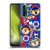 Rangers FC Crest Mascot Sticker Collage Soft Gel Case for Huawei P Smart (2021)