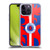 Rangers FC Crest Lion Rampant Pattern Soft Gel Case for Apple iPhone 14 Pro Max
