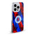 Rangers FC Crest Stadium Stripes Soft Gel Case for Apple iPhone 15 Plus & MagSafe