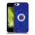Rangers FC Crest Lion Pinstripes Pattern Soft Gel Case for Apple iPhone 5c