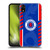 Rangers FC Crest Stripes Soft Gel Case for Apple iPhone XR