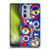 Rangers FC Crest Mascot Sticker Collage Soft Gel Case for Motorola Edge X30