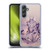 Ash Evans Graphics Amethyst Cat Soft Gel Case for Samsung Galaxy A54 5G
