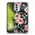 Anis Illustration Bloomers Black Soft Gel Case for Motorola Moto G52