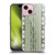 Anis Illustration Floral And Leaves Floral Stripes Green Soft Gel Case for Apple iPhone 15