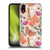 Anis Illustration Floral And Leaves Mushrooms Soft Gel Case for Apple iPhone XR
