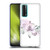 Anis Illustration Floral Pattern Lilium Flower Soft Gel Case for Huawei P Smart (2021)