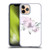 Anis Illustration Floral Pattern Lilium Flower Soft Gel Case for Apple iPhone 11 Pro