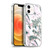 Anis Illustration Floral Pattern Pink Tropicals Soft Gel Case for Apple iPhone 12 / iPhone 12 Pro & MagSafe