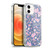 Anis Illustration Floral Pattern Romantic Blue Pink Soft Gel Case for Apple iPhone 12 / iPhone 12 Pro & MagSafe