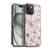 Anis Illustration Floral Pattern Wild Roses Beige Pink Soft Gel Case for Apple iPhone 15 & MagSafe