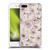 Anis Illustration Floral Pattern Wild Roses Beige Pink Soft Gel Case for Apple iPhone 7 Plus / iPhone 8 Plus
