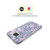 Anis Illustration Floral Pattern Romantic Blue Pink Soft Gel Case for Motorola Moto E7 Power / Moto E7i Power