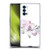 Anis Illustration Floral Pattern Lilium Flower Soft Gel Case for OPPO Reno 4 Pro 5G