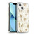 Anis Illustration Mix Pattern Beach Beige Gold Soft Gel Case for Apple iPhone 13