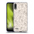 Anis Illustration Mix Pattern Tiny Leaves Beige Soft Gel Case for LG K22