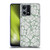 Anis Illustration Mix Pattern Baroque Pastel Green Soft Gel Case for OPPO Reno8 4G