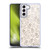 Anis Illustration Mix Pattern Tiny Leaves Beige Soft Gel Case for Samsung Galaxy S21 5G
