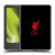 Liverpool Football Club Liver Bird Red Logo On Black Soft Gel Case for Amazon Kindle 11th Gen 6in 2022