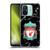 Liverpool Football Club Marble Black Crest Soft Gel Case for Xiaomi Redmi 12C