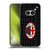 AC Milan Crest Patterns Red And Grey Soft Gel Case for Nothing Phone (2a)