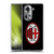 AC Milan Crest Full Colour Black Soft Gel Case for OPPO Reno11