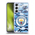 Manchester City Man City FC Badge Camou Blue Moon Soft Gel Case for Samsung Galaxy A55 5G