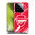 Arsenal FC Crest Patterns Red Marble Soft Gel Case for Xiaomi 14 Pro